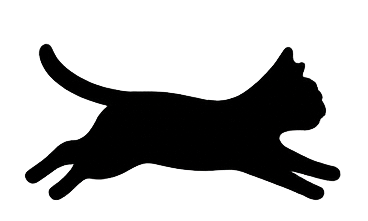 running cat